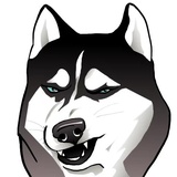 Husky Memes WhatsApp Sticker #12