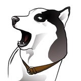 Husky Memes WhatsApp Sticker #15