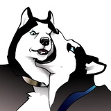 Husky Memes WhatsApp Sticker #19
