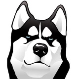 Husky Memes WhatsApp Sticker #30