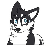 Husky Funny WhatsApp Sticker #17