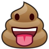 Poop Emoji WhatsApp Sticker #21