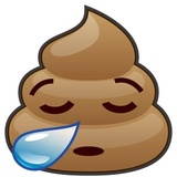 Poop Emoji WhatsApp Sticker #23