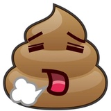Poop Emoji WhatsApp Sticker #28