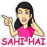 Indian Girls WhatsApp Sticker #18