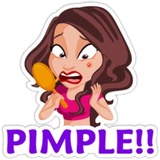 Indian Girls WhatsApp Sticker #23