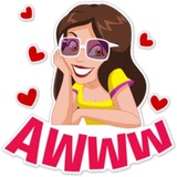 Indian Girls WhatsApp Sticker #26