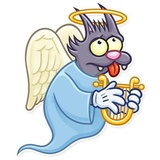 The Itchy & Scratchy WhatsApp Sticker #11