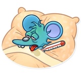 The Itchy & Scratchy WhatsApp Sticker #13