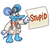 The Itchy & Scratchy WhatsApp Sticker #14