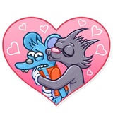 The Itchy & Scratchy WhatsApp Sticker #22