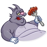 The Itchy & Scratchy WhatsApp Sticker #23