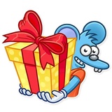 The Itchy & Scratchy WhatsApp Sticker #25