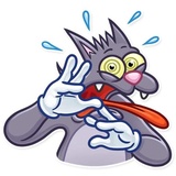 The Itchy & Scratchy WhatsApp Sticker #4