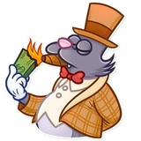 The Itchy & Scratchy WhatsApp Sticker #6