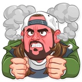 Jay and Silent Bob WhatsApp Sticker #10