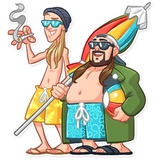 Jay and Silent Bob WhatsApp Sticker #11