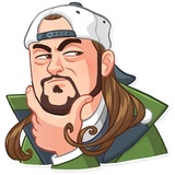 Jay and Silent Bob WhatsApp Sticker #14