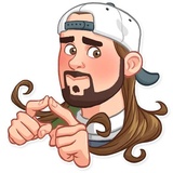 Jay and Silent Bob WhatsApp Sticker #23