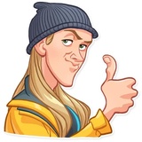 Jay and Silent Bob WhatsApp Sticker #3