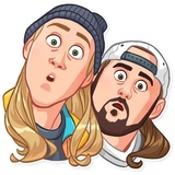 Jay and Silent Bob WhatsApp Sticker #4