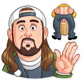 Jay and Silent Bob WhatsApp Sticker #5