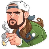 Jay and Silent Bob WhatsApp Sticker #6