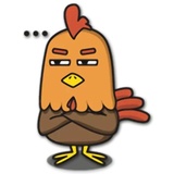Jacko Chicken WhatsApp Sticker #28