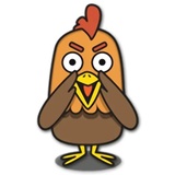 Jacko Chicken WhatsApp Sticker #4