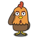 Jacko Chicken WhatsApp Sticker #5