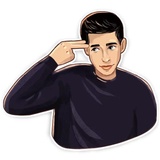 Friends Russia WhatsApp Sticker #10