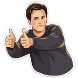 Friends Russia WhatsApp Sticker #17