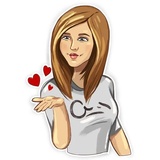 Friends Russia WhatsApp Sticker #18