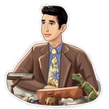 Friends Russia WhatsApp Sticker #4