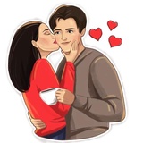 Friends Russia WhatsApp Sticker #6