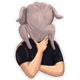 Friends Russia WhatsApp Sticker #8