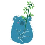 Keep Calm like Koala WhatsApp Sticker #4