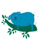 Keep Calm like Koala WhatsApp Sticker #6