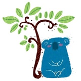 Keep Calm like Koala WhatsApp Sticker #7