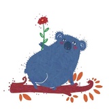 Keep Calm like Koala WhatsApp Sticker #9