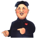 Kim Jong-un WhatsApp Sticker #3