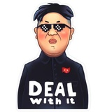 Kim Jong-un WhatsApp Sticker #6