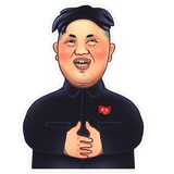 Kim Jong-un WhatsApp Sticker #8