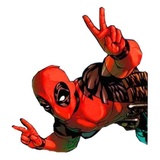 Deadpool Ft Lady WhatsApp Sticker pack