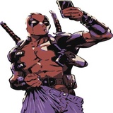 Deadpool Ft Lady WhatsApp Sticker #18