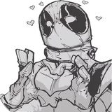 Deadpool Ft Lady WhatsApp Sticker #20