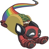 Deadpool Ft Lady WhatsApp Sticker #23