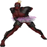 Deadpool Ft Lady WhatsApp Sticker #8