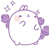 Molang WhatsApp Sticker #13
