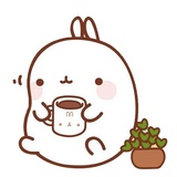 Molang WhatsApp Sticker #24